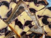 Una foto di pasta frolla con ricotta