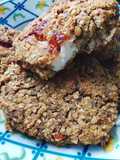 Hamburguesas de lentejas y avena rellenas de queso