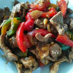 A picture of Sapi Lada Hitam.