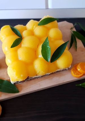 O poză a rețetei Prăjitura Fanta fără coacere.