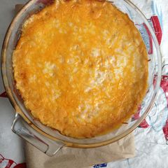 A picture of Texas Pete Buffalo Chicken Dip.