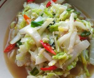 Cara Memasak Cepat Tumis sawi putih Ala Rumahan