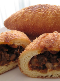A picture of Crispy and Chewy Curry Bread.