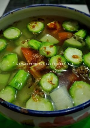 Foto resep Mamaci Sayur Sup Oyong Sederhana