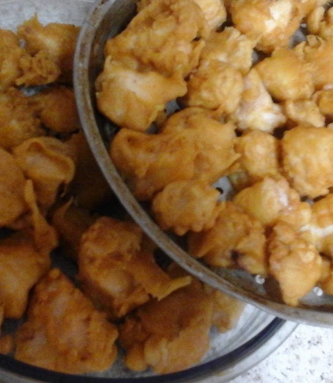 A picture of My Crisp Chicken Nuggets 😘.