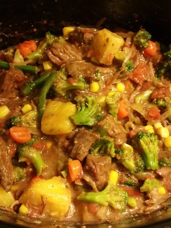 Recipe Beef &amp; Veggies over rice the Awesome  Perfect