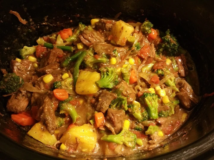 Recipe Beef &amp;amp; Veggies over rice the Awesome  Perfect