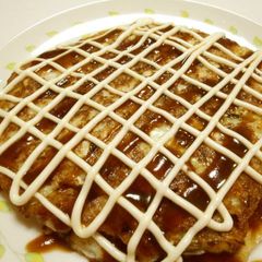 A picture of Vegetarian-Friendly ♪ Yamaimo Okonomiyaki.