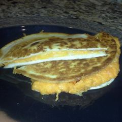 A picture of Sweet potatoe quesadilla.