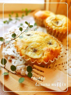 A picture of Maple Banana Muffins.