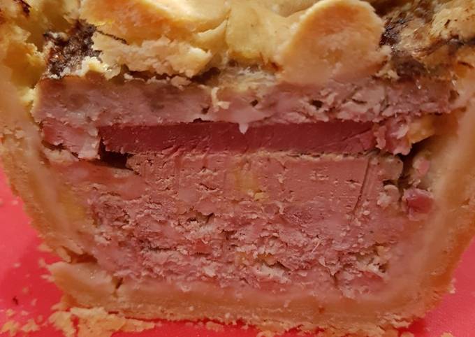 Recette Délicieuse Pâté croute