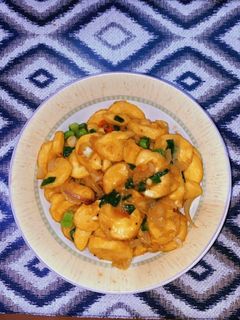 Foto resep Salted egg tofu