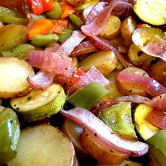 A picture of Roasted Mediterranean Vegetables.