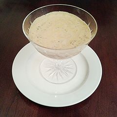A picture of White Marinade and Barbeque Sauce for Meat and Seafood.