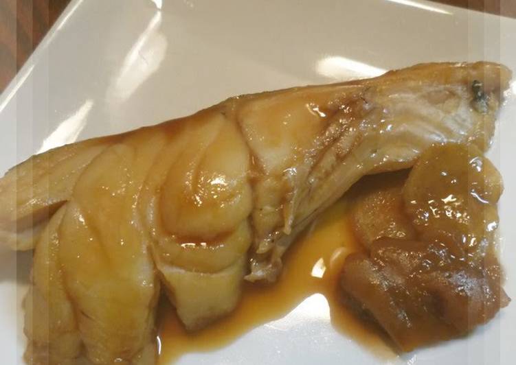 Ume Flavored Cod Stewed in Soy Sauce