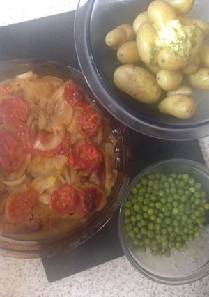 A picture of My Apple Cider Belly Pork Bake 💛.