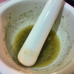 A picture of First date salad dressing(garlic slap first date.lol).