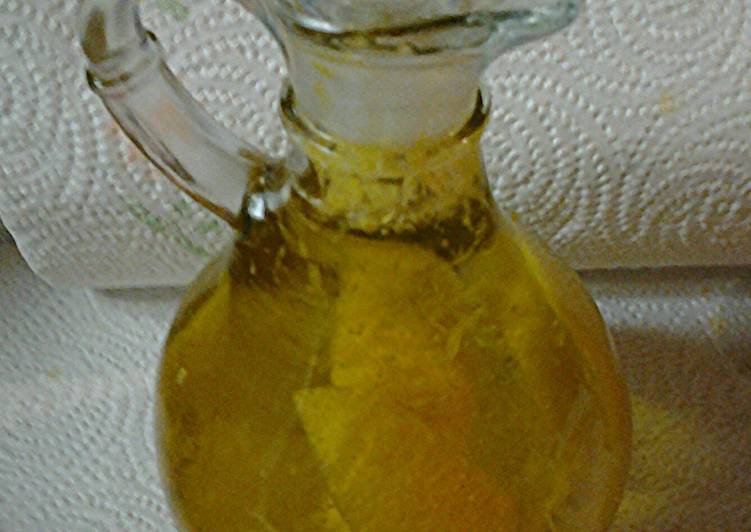 How to Prepare Favorite Lemon infused oil