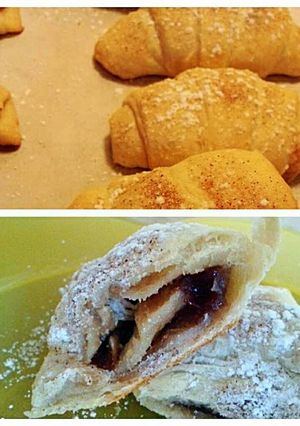 A picture of ~PB & J Crescent Rolls~.