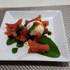 A picture of Burrata.