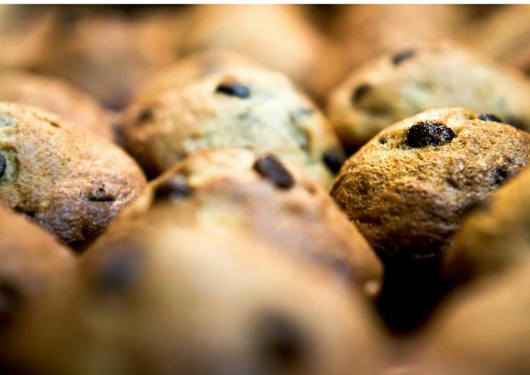 Recipe of Award-winning Banana Chocolate Chip Muffins