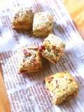 Whole Wheat Scones with Cranberries and Black Tea
