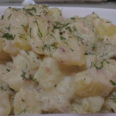 Warm Potato Salad A picture of Warm Potato Salad.