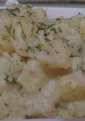 A picture of Warm Potato Salad.