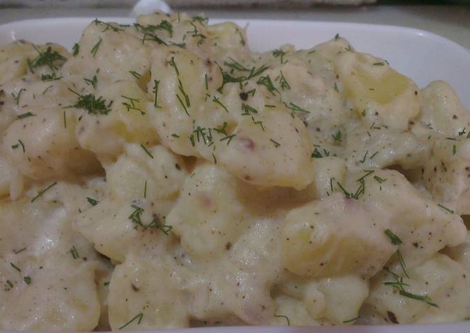 Recipe: Delicious Warm Potato Salad