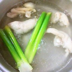 A picture of Make Chicken Broth with Leftover Chicken Skin.