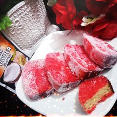A picture of Bakery Style Coconut pastry.