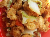 Ayam tepung cah saput