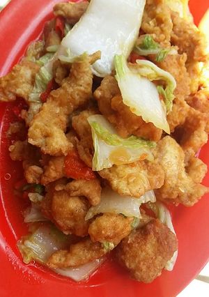 Foto resep Ayam tepung cah saput