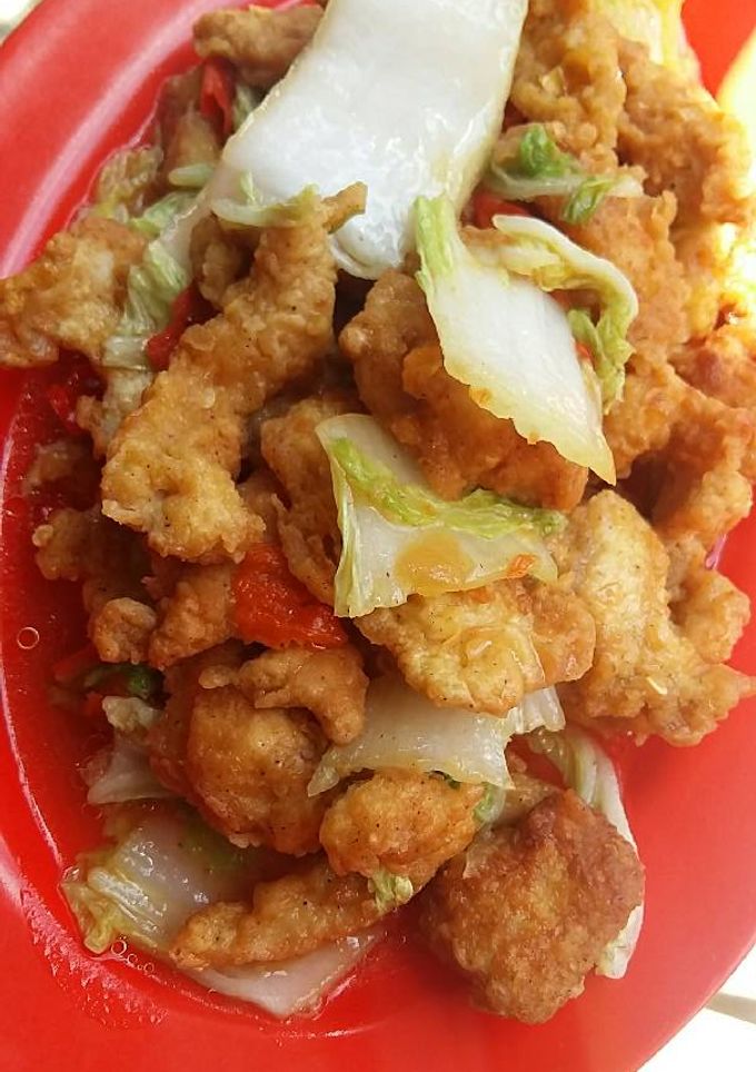 Foto resep Ayam tepung cah saput