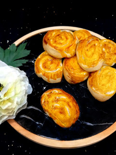 عکسی از دستور نان رولی نارگیلی