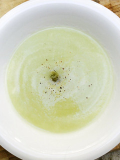 A picture of Blended Kohlrabi Potage Soup.