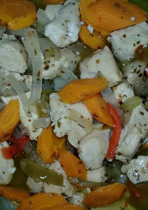Una foto de Escabeche de pollo🍗😄