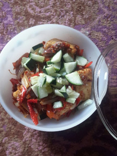 Awara mai sauce ainihin hoton girkin