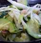 Recipe Sauteed Zucchini-Cabbage with Shrimps which Delicious