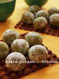 Matcha Tea Milk Snowball Cookies Using Vegetable Oil