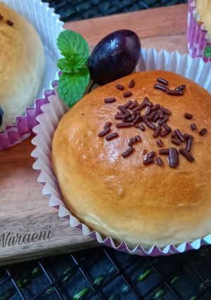 Foto resep Roti Isi Coklat Tanpa Telur | Roti Sobek in cup (di ulen tangan)