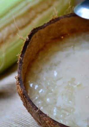 Hình của món Chè bắp.