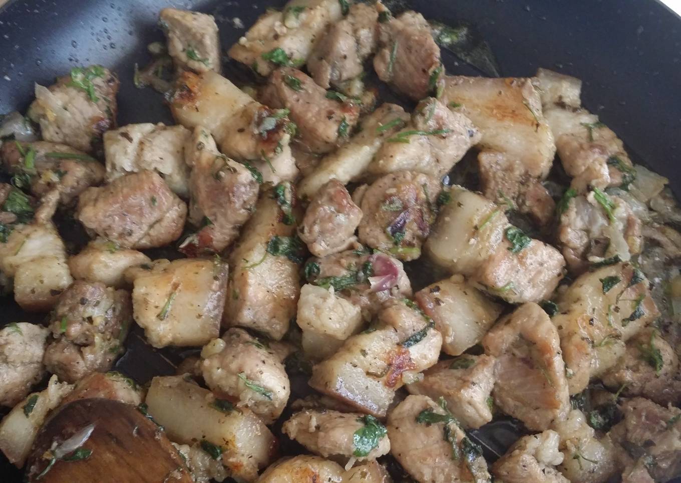 Celery Buttered Pork