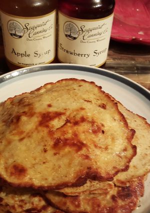 A picture of Paleo (banana & Egg) Pancakes.