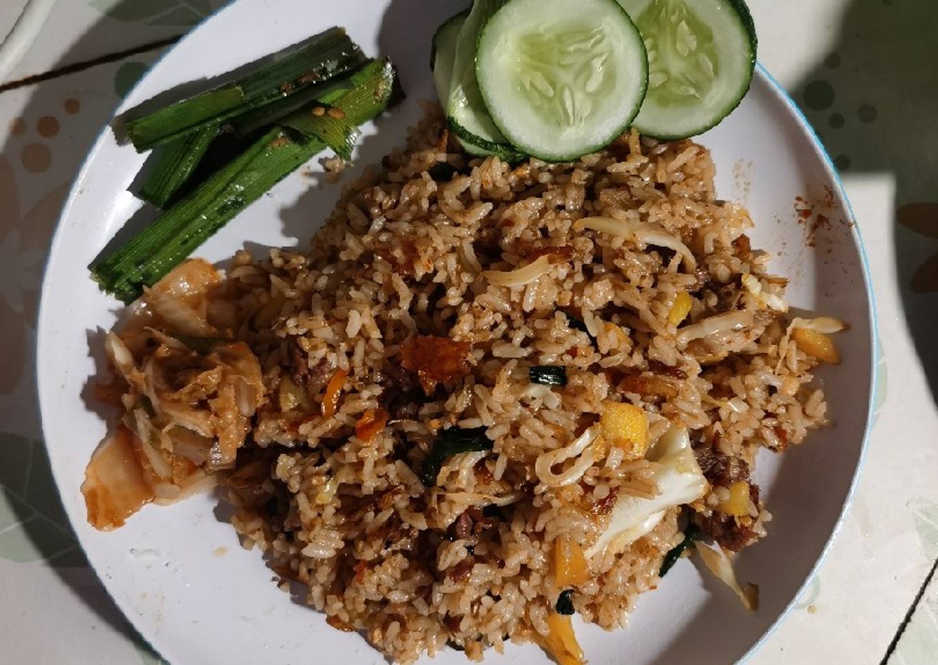 Nasi Goreng Nanas Pandan