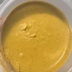 Una foto de Crema pistacho