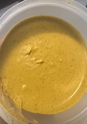 Una foto de Crema pistacho