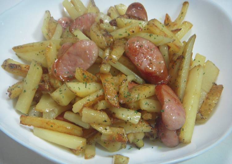 Recipes for Done in a Flash! New Potatoes Stir-Fried with Butter-Curry Seasoning