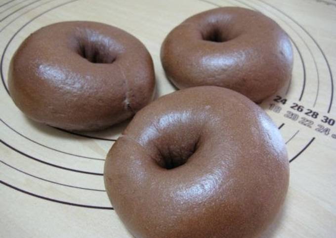 Step-by-Step Guide to Prepare Quick Easy Chocolate Bagels