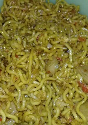 Foto resep Mie goreng bakso
